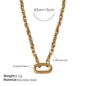 Xl705g Gold Necklace