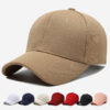 Wholesale Pineapple Cloth Solid Color Light Board Hat Men's Outdoor Sunshade Cap Korean Casual Hat Spring and Autumn Women Cap