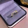 Wholesale Jewelry Elegant Classic Style Pearl Butterfly Nail Copper Zircon 18K Gold Plated K Gold Plated Inlay Open Rings