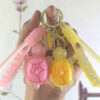 Wholesale Internet Celebrous Luminous Money Little Turtle Keychain Cute School Bag Pendant Key Chain Accessories Doll Machine Gift