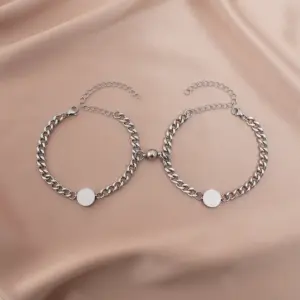 Cuban Link Chain round Pair