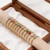 Wholesale Heart Shape Open Ring For Women In 304 Stainless Steel With 18K Real Gold Plated PVD Coating And Zircon Inlay