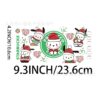 Wholesale Christmas HelloKitty UVDTF Crystal Transparent Sticker Cute Cartoon Pattern Glass Waterproof Scratch Resistant Cross Border