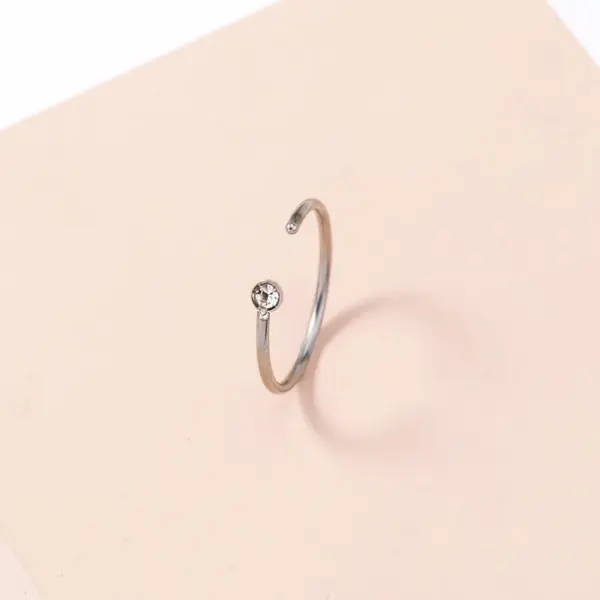 Wholesale Geometric Stainless Steel Plating Nose Ring Nose Studs Nose Pin