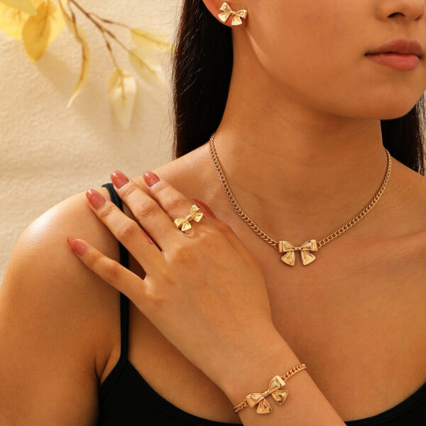 oly-9ef7a5de9e935d7ccacc86199471b831 Wholesale Bow jewelry set