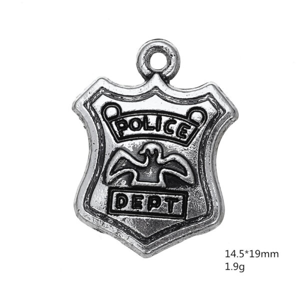 oly-9f01173685870765796c648fc1d0b5b0 Wholesale Vintage Zinc Alloy US Air Force Navy Force Fire Alarm Police Department Pendant DIY Jewelry Accessories
