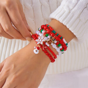 Colored beads #8 - 6-pack
