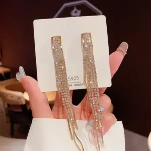 E0085 Gold and Silver Needle