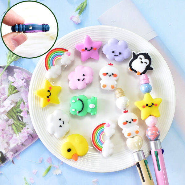 oly-9f08ab35a15a9210bc7fd3b797b948be Wholesale Cute Cartoon Animal Series Ballpoint Pen Beads