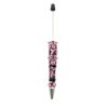 Wholesale DIY hand-painted painting oil beaded pen handmade cream cute pen multicolor swirling bead ballpoint pen in stock