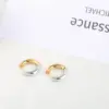 Wholesale 1 Piece Fashion Color Block Plating Stainless Steel Earrings