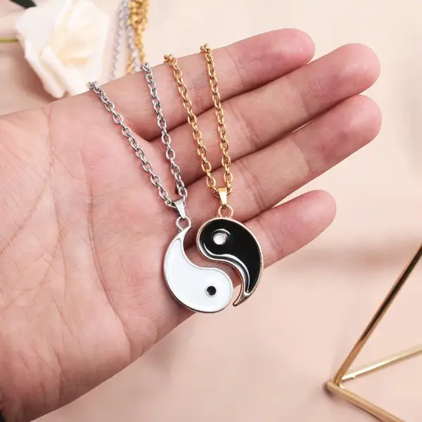Wholesale New Wax Rope Stainless Steel Chain Necklace Pendant Jewelry Wholesale