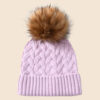 Wholesale Winter Elastic Earflap Thick Warm Knitted Hat