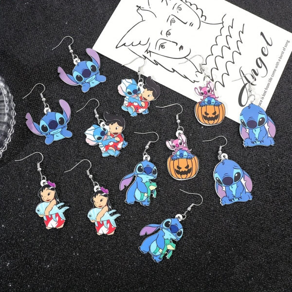 Wholesale Cute cartoon acrylic earrings