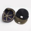 Wholesale Women's Japanese-style all-match Street hat, Four Seasons brimless hat, Retro Dome hip hop hat