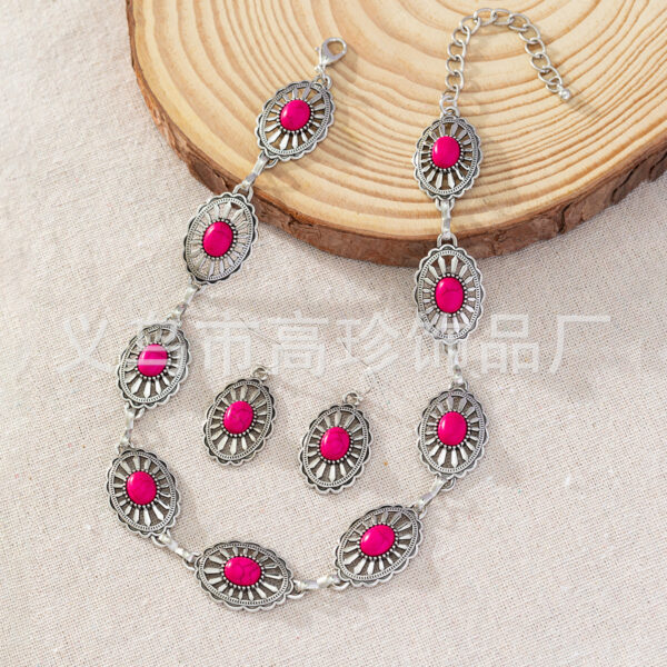 Wholesale Simian style turquoise necklace