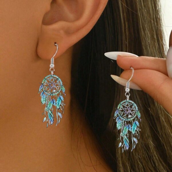 oly-9f62830d2502ae2bb87ed3fe0b821ed1 Wholesale Exaggerated Bohemian Acrylic Earrings
