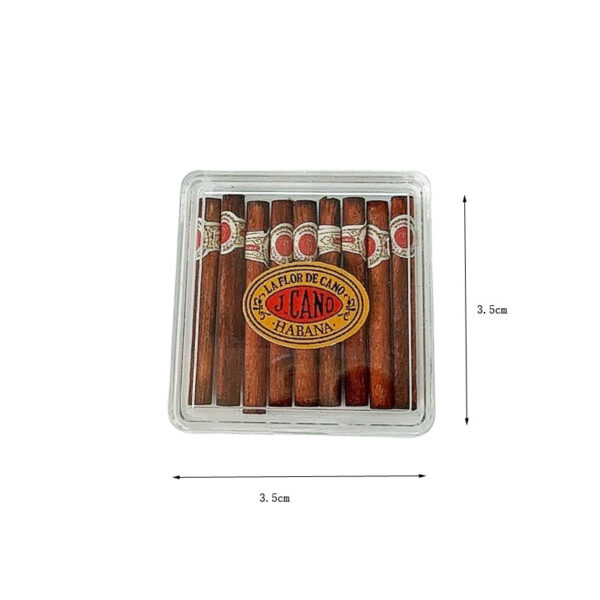Wholesale 1:12 doll house diy cabin miniature mini model food play pocket cigar box model simulation accessories props