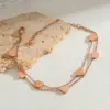 oly-9f6ba93b3b6e298ec96c9853a8baeee3 Wholesale 1 Piece Heart Shape Necklace 304 Stainless Steel Plating PVD Coated 18K Real Gold Plated Women's Basic