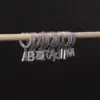 Wholesale Letter Word Copper Ethnic Style Earrings