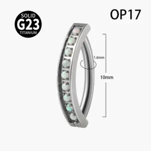 Steel Color OP17-1.6x10mm / As Shown in the Figure (Titanium)