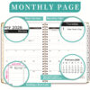 oly-9fa31d83b529f68311989c005ce753f5 Wholesale Notebook A5 Coil Calendar Weekly Planner Work