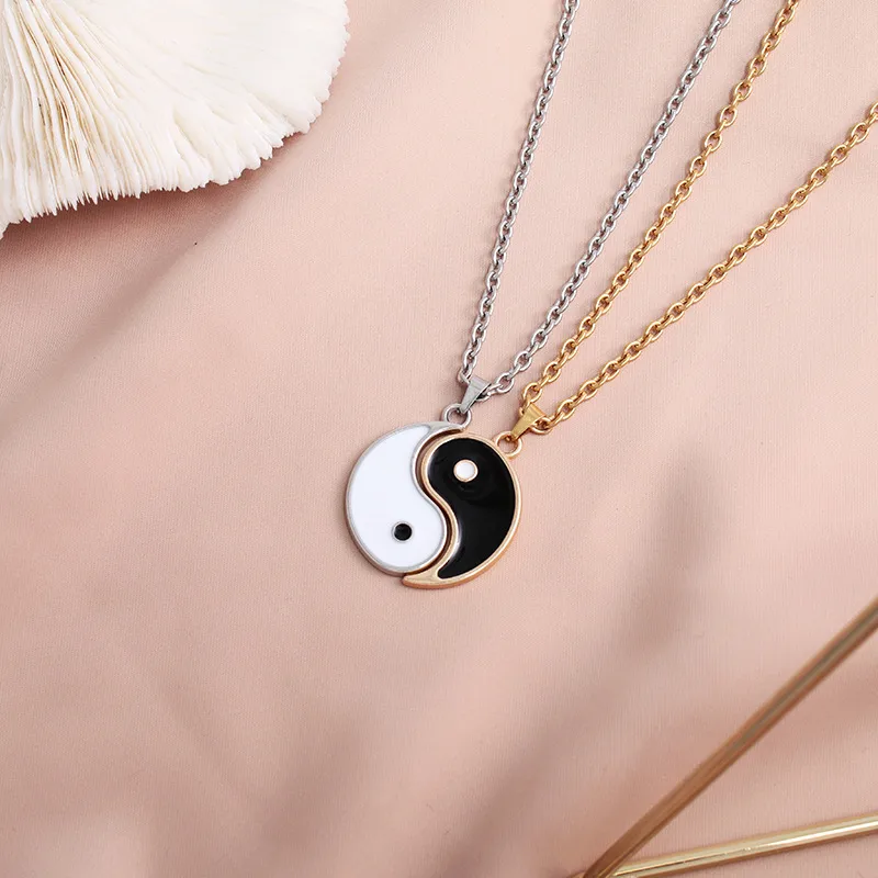Wholesale New Wax Rope Stainless Steel Chain Necklace Pendant Jewelry Wholesale