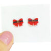oly-9fa6863c96f5b9620abbe0724bc2410f Wholesale Christmas tree bow gingerbread sparkly earrings