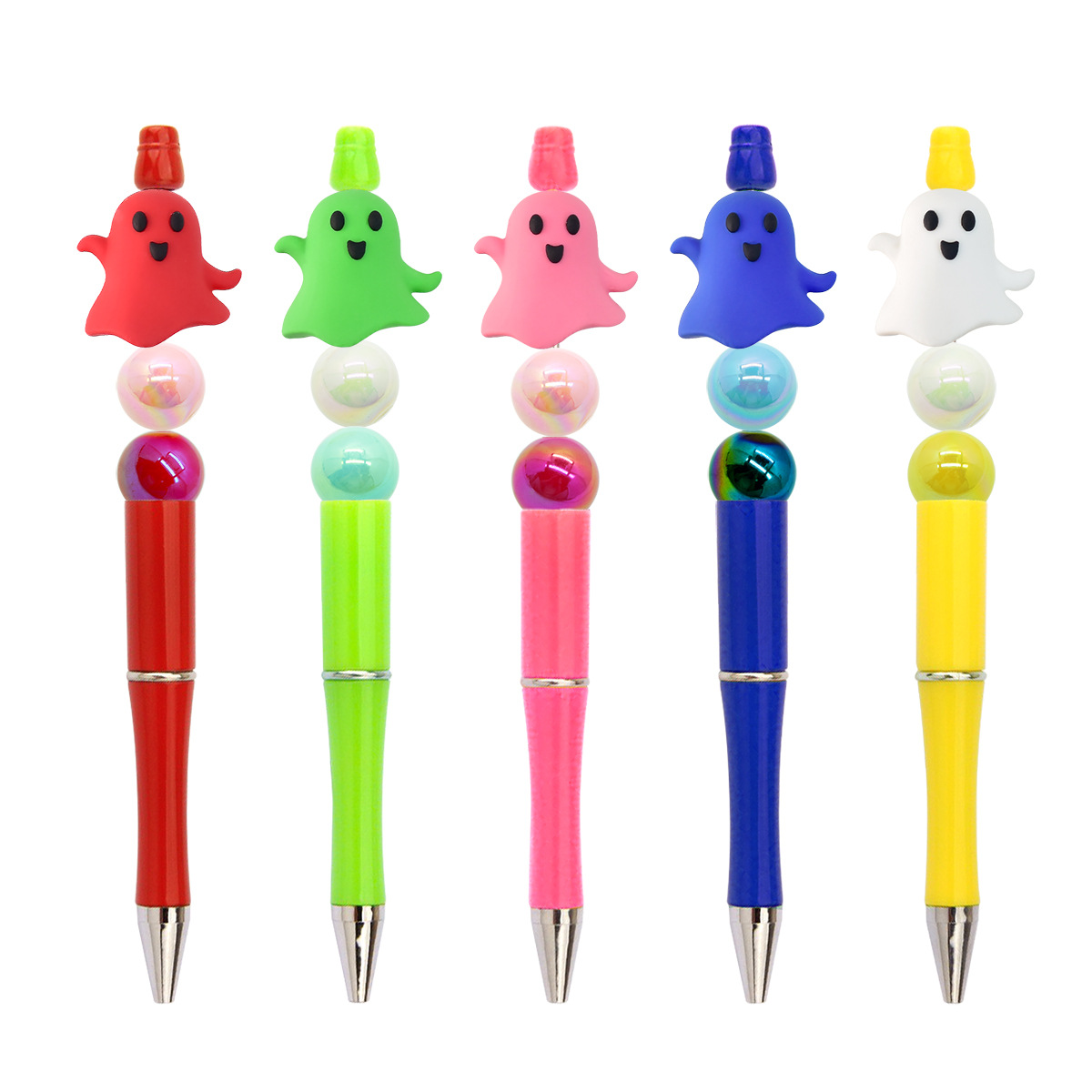 Wholesale Cute Ghost Beaded Pen