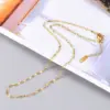 PVD Coated Real Gold Plated 18K Gold Heart 304 Stainless Steel Titanium Steel Waterproof Non Tarnish 304 Stainless Steel Titanium Steel Necklace