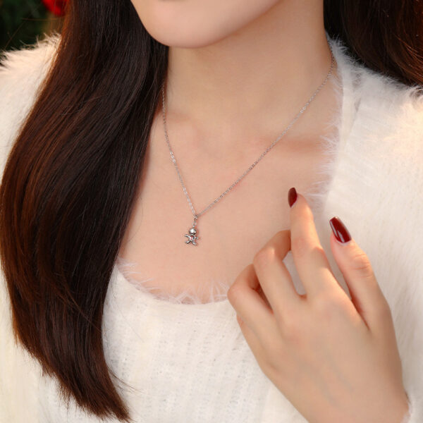 oly-9fd002fb1bc475ed05dbc58cc25a1fc4 Wholesale Christmas Cute Gingerbread Necklace