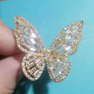 Golden White Diamond / Adjustable Opening