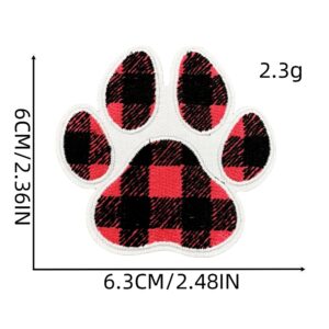 Animal paw cloth sticker 8#