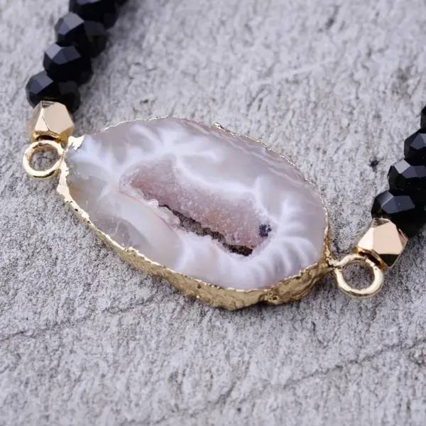 Wholesale Fashion Geometric Agate Bracelets