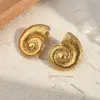 Electroplating Golden Plated Octopus Round Starfish 304 Stainless Steel Casual Simple Style Polishing Plating Earrings
