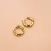 Wholesale Moon 304 Stainless Steel Stainless Steel Earrings