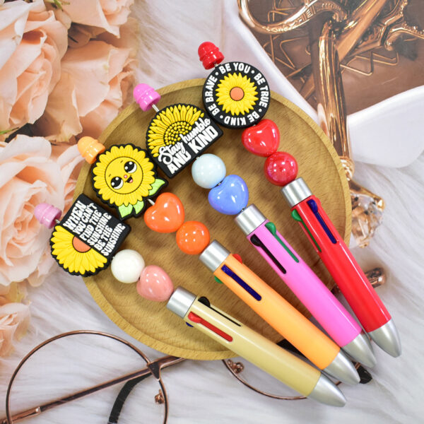 Wholesale Cartoon Sunflower Series Beads