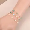 Classic Style Heart Shape Stainless Steel Irregular Knitting Bracelets