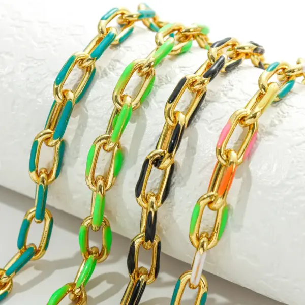 Wholesale Ig Style Oval Copper Bracelets In Bulk