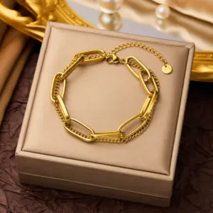Double Layer Vintage Chain 5219