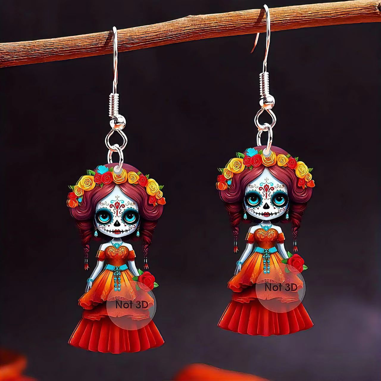 Wholesale and Day of the Dead earrings