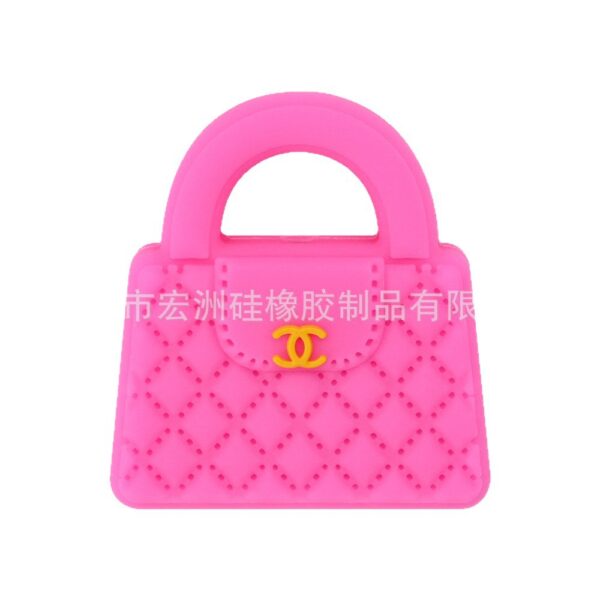 Wholesale [Hongzhou] Bags, cross-border food-grade silicone round beads, baby teethers, DIY jewelry, loose beads, in stock, wholesale.