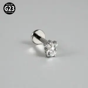 Steel Color Cat's Paw / Rod Thickness * Rod Length 1.2x8mm