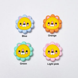 Lion [silicone beads] (minimum order of 20 pieces for each style and color, random delivery or please contact us for notes)