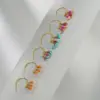 Wholesale Fashion Geometric Plating 304 Stainless Steel 14K Gold Plated Stainless Steel Earrings