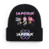 Wholesale 2025 Amazon New K-pop Witcher Girl Group Print Knitted Hat, Fleece Hat, Warm Hat for Teenagers and Boys