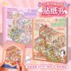 Wholesale Microscale Scene Sticker Collection This 3d Stereoscopic Cabin Landscape Sticker Book Creative Children's DIY Handmade Collage Book