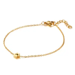 Wholesale PVD Coated 18K Gold Plated Animal Stainless Steel Korean Style Waterproof Non Tarnish 304 Stainless Steel Bracelets