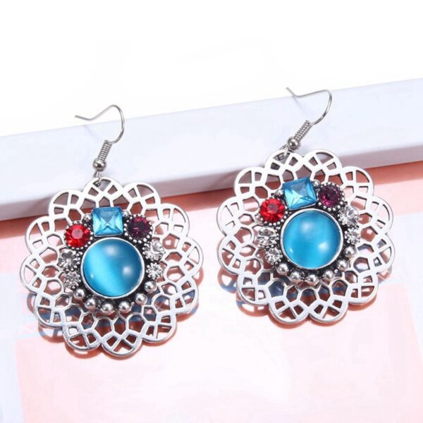 Wholesale Fashion ladies earrings 12mm accessories noosa button earrings foreign trade explosions DIY jewelry factory direct sales