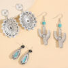 oly-a08a3f17a9630d8c14761c25792f7634 Wholesale Western Style 3 Pair Combination Earrings
